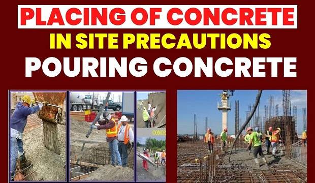 Transporting and placing of concrete